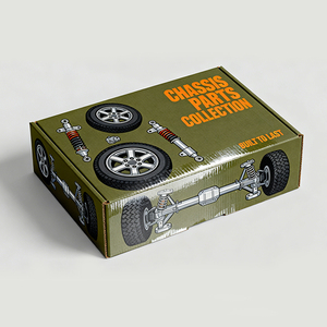 Cajas <span class=keywords><strong>de</strong></span> Embalaje <span class=keywords><strong>de</strong></span> Cartón Rígido Corrugado para Envío <span class=keywords><strong>de</strong></span> Piezas <span class=keywords><strong>de</strong></span> Automóviles con Logotipo Personalizado Impreso por el Fabricante - Product Image 2