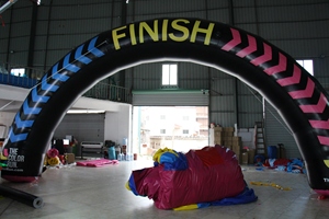 Arco Inflable Eléctrico Multicolor Resistente al Agua y al Sol, con Bomba de Aire Eléctrica, de Más de 12 Pies, para Eventos Publicitarios, en Oferta - Product Image 3