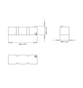 Réservoir <span class=keywords><strong>d</strong></span>'eau en plastique noir MK-W-013 67L <span class=keywords><strong>pour</strong></span> caravane de <span class=keywords><strong>camping</strong></span>-<span class=keywords><strong>car</strong></span> et pièces et <span class=keywords><strong>accessoires</strong></span> <span class=keywords><strong>d</strong></span>'entrée marine <span class=keywords><strong>pour</strong></span> applications marines - Product Image 6