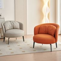 Fauteuil de style italien, chaise de balcon, chaise de réunion, chaise de bar, chaise de restaurant, chaise de réception en métal pour hôtel et salle d'exposition, canapé individuel
