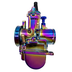 Nuevo <span class=keywords><strong>Carburador</strong></span> Colorido de Aluminio para Motocicleta, <span class=keywords><strong>Motor</strong></span> <span class=keywords><strong>2T</strong></span>/4T, Scooters, Motocross, ATV, 28-34 mm, Power Jet Racing, <span class=keywords><strong>Motor</strong></span> de 250 CC - Product Image 3