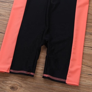 Enfants fermeture éclair manches courtes <span class=keywords><strong>Shorty</strong></span> combinaison une pièce maillot de <span class=keywords><strong>bain</strong></span> éruption garde maillots de <span class=keywords><strong>bain</strong></span> maillot de <span class=keywords><strong>bain</strong></span> combinaison humide combinaison de plongée pour garçons filles - Product Image 5