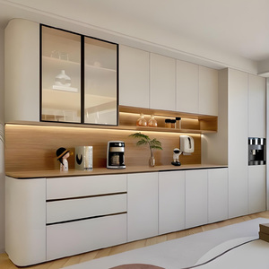 <span class=keywords><strong>Buffet</strong></span> de salon moderne de luxe en panneaux de bois, sans formaldéhyde, écologique, pour usage hôtelier, vente en gros - Product Image 5