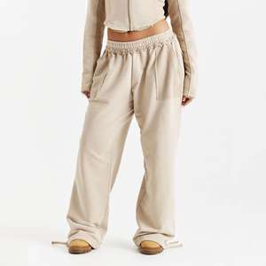 Custom Fall Sets Sweatsuit Trainingspak Oversized Vrouwen Sweatpakken Twee Stukken Sets Jas Cropped Hoodie En Joggingbroek Vrouwen Set - Product Image 4
