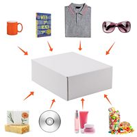 Échantillon de conception gratuit 2026 – Boîte d'emballage pliable personnalisée en carton ondulé kraft pour vêtements