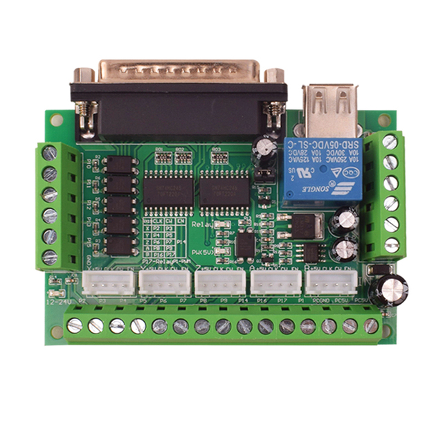 MACH3 Cnc Controller Card 5 Axis mach3 Cnc Motion Control Card