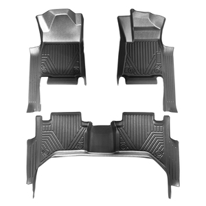 Wholesale Factory Custom 5D <b>TPE</b> Rubber Eco-friendly Waterproof Anti Slip 5D Car Floor Mats 3 Pieces for Toyota Hilux 2026 - Product Image 4
