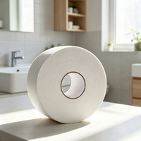 Papier toilette en gros à prix d'usine, grands rouleaux, service OEM ODM, doux, sans poussière, écologique