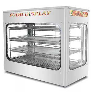 Calentador de alimentos de 4 capas, escaparate de alta precisión, calentador de Pie, pantalla de cristal - Product Image 2