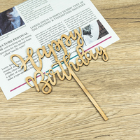 Meistverkaufter Hochwertiger Muttertags-Kuchenaufsatz aus Bambus mit 'Ich Liebe Dich Mama' Aufschrift, Mehrschichtige Papier-Cupcake-Dekoration