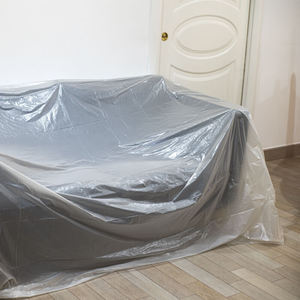 Bâche de protection Telo Copritutto 16m² 4x4m en polyéthylène pour meubles, sols et voitures - Product Image 6