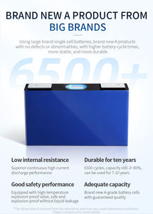 Batería de Litio Inteligente para Movilidad Eléctrica de 72V 70Ah NCM/Lifepo4, Paquete de Baterías de Alta Capacidad de 20Ah 30Ah 35Ah 40Ah 50Ah 60Ah 110Ah con BMS - Product Image 3