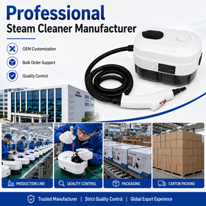 Máquina de Limpieza a Vapor de Alta Presión de 1500W 100 ℃   Máquina de Limpieza Multiusos Portátil con Vapor Caliente y Tanque de Agua de 1400 ml - Product Image 5