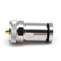 Abrazadera de enchufe macho UHF pl259 para cable FLEX7, conector rf, gelvo