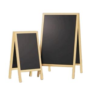 ที่ใส่กา<span class=keywords><strong>ร</strong></span>์ดเมนูทำ<span class=keywords><strong>จ</strong></span>ากไม้แบบพกพาพ<span class=keywords><strong>ร</strong></span>้อมก<span class=keywords><strong>ร</strong></span>ะดานดำดีไซน์แบบสั่งทำสำห<span class=keywords><strong>ร</strong></span>ับ<span class=keywords><strong>ร</strong></span>้านอาหาร - Product Image 1