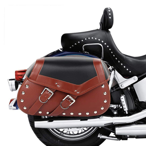 Bolsa lateral de cuero para motocicleta, alforjas, bolsa de herramientas de ajuste personalizado para regalos promocionales y de negocios - Product Image 2