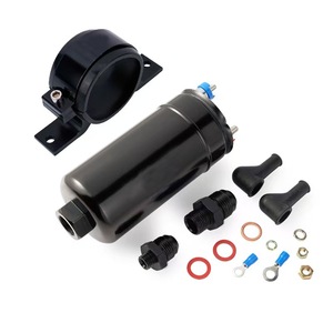 Pompe à carburant externe universelle Haofa 12V noire pour la modification, la rénovation et la mise à niveau du moteur de voiture - Product Image 1