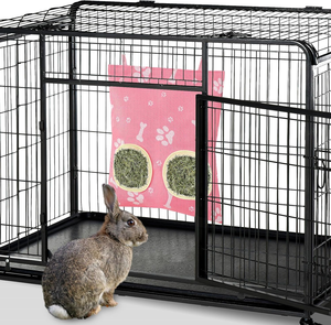 Sac à foin suspendu personnalisé à 2 trous <span class=keywords><strong>pour</strong></span> cochon d'Inde, mangeoire <span class=keywords><strong>pour</strong></span> lapins, chinchillas, hamsters et petits <span class=keywords><strong>animaux</strong></span> de compagnie, <span class=keywords><strong>accessoires</strong></span> <span class=keywords><strong>pour</strong></span> cage - Product Image 6