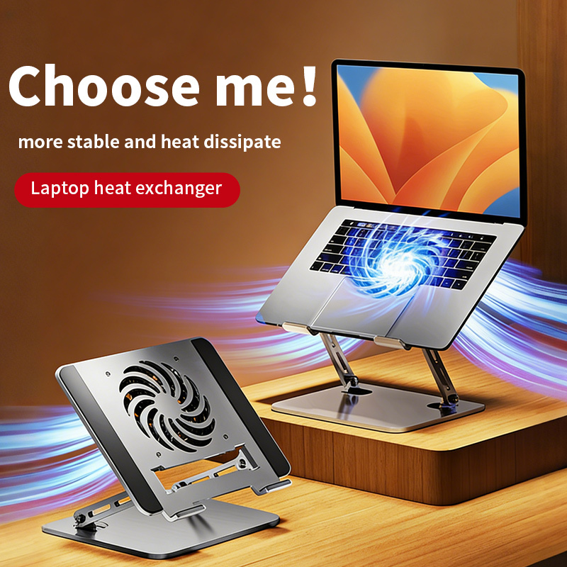 Wholesale Dual Fan Aluminum Alloy Ergonomic