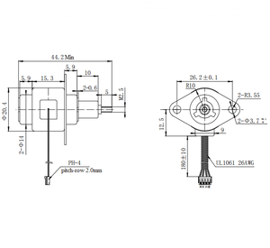 Moteur télescopique magnétique Samsr de haute qualité 20MM 25MM 35MM 12V PM Linéaire 20mm Captif - Product Image 3
