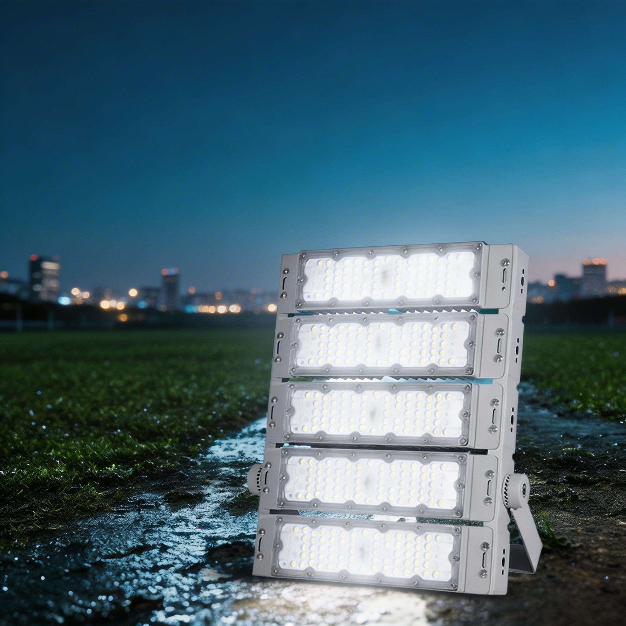 50W 150W 200W 250W 300W 400W 500W 600W Waterproof Aluminum FloodLights IP66 Waterproof Lamp Outdoor LED Lighting Flood Light