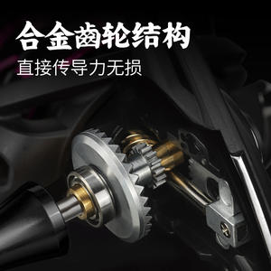 Carrete de Pesca Giratorio de Metal con Cuerpo de Aleación de Aluminio y Mango de EVA para Técnica de Spinning - Product Image 4