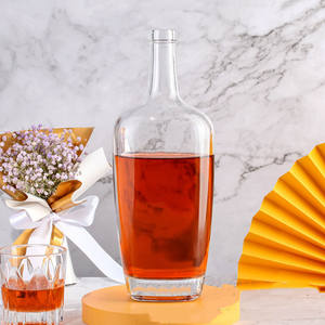 Chine ventes directes 750ml Napoléon bouteille en verre pour <span class=keywords><strong>Brandy</strong></span> Xo whisky rhum Gin Vodka bouteilles en verre de haute qualité capacité 750ml - Product Image 4