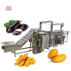 Gelgoog Universal Fried Corn Sausage Mango Fry Machine Suppliers Eggplant Frying Machine