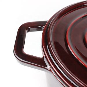 <span class=keywords><strong>Cocotte</strong></span> de cuisine en fonte émail, modèle vin rouge bordeaux, réchaud ovale, <span class=keywords><strong>four</strong></span> néerlandais - Product Image 5