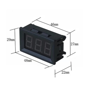 Medidor digital de voltaje de batería, pantalla LCD de 12-84V CC con indicador de nivel para monitoreo de baterías de vehículos eléctricos - Product Image 3