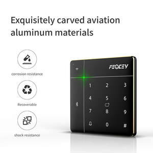 Feocey fcs525 không thấm nước <span class=keywords><strong>NFC</strong></span> RFID Scanner Touch Panel Wi-Fi cho Bluetooth IC Đầu đọc thẻ với mật khẩu kiểm soát truy cập ABS - Product Image 4