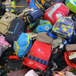 KungFu KingAAA Vente en gros de sacs à bandoulière, sacs à dos, sacs d'enfants de marque d'occasion, sacs d'école mixtes usagés en balles pour enfants - Product Image 2