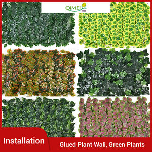 Panel Decorativo de Césped Sintético para Jardín, 40*60cm, Follaje Verde para Colgar en la Pared, Plantas Artificiales para Decoración de Paredes - Product Image 3