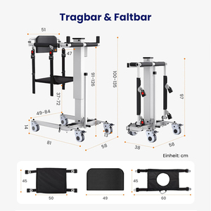 Ascenseur de mobilité du patient pliable réglable pour personnes âgées <span class=keywords><strong>handicap</strong></span>ées équipement médical à domicile - Product Image 2