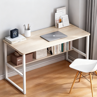 Bureau d'ordinateur simple et économique, bureau d'étude moderne pour chambre à coucher, table d'apprentissage pour étudiants, à un ou deux niveaux