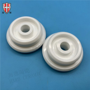 Custom alta precisione ZrO2 ossido di zirconio blocchi ceramici toslink fibra ottica metallo boccola ghiera - Product Image 3