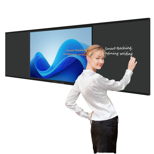 4K Ultra HD Touch Interactive LED Whiteboard Display Electronic Smart Board for Classroom Conference Office
