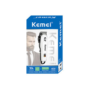 เครื่องตัดผมไฟฟ้า Kemei KM-PG809A ปรับความยาวได้ ใช้แบตเตอรี่แบบชาร์จไฟได้ เหมาะสำหรับร้านเสริมสวย - Product Image 4