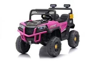 Перезаряжаемый 12В электрический детский UTV-внедорожник на <span class=keywords><strong>2</strong></span> места, пластиковый, с 4 колесами, для детей - Product Image 4