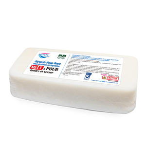 Tan Chảy Và Đổ Glycerin Tự Làm 2 Lb Giữ Ẩm Thủ Công Tự Nhiên Xà Phòng Trong Suốt Cơ Sở, Rõ Ràng Và Trắng Cơ Sở Xà Phòng - Product Image 1