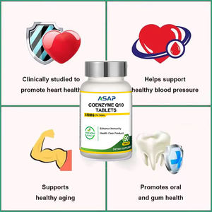 Etiqueta privada Salud del corazón Coq10 coenzima Q10 tableta 1000mg coenzima Q10 tabletas - Product Image 2