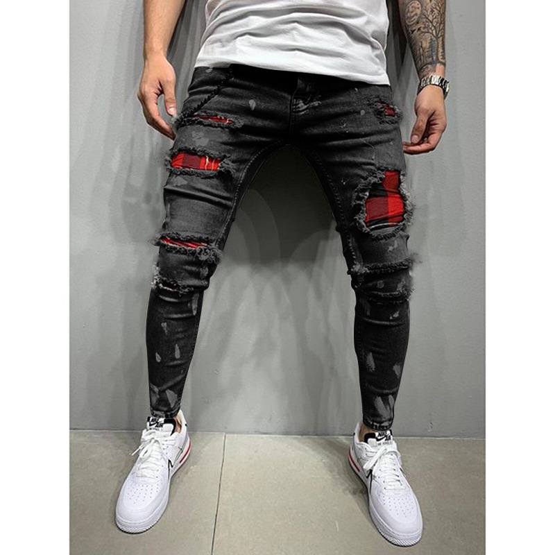 Hombre Pantalones De Pana Estrechos En El Tobillo Para Hombre  Murasaki/Purpura | Pantalones Vilebrequin \u003c El profesor Inglés