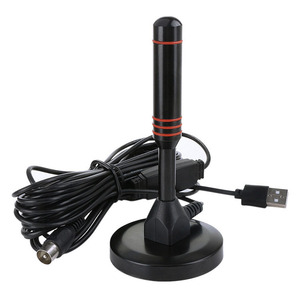 <span class=keywords><strong>Antenne</strong></span> TV numérique amplifiée à gain élevé 30dBi pour réception DVB-T2 DTMB en intérieur/voiture/camping-car - Product Image 1