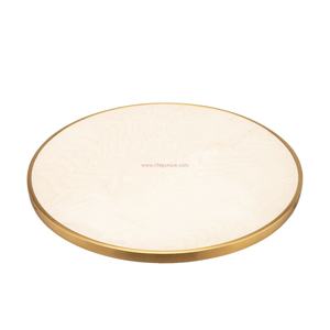 लिफ्पुरट कस्टम रेस्तरां फर्नीचर डाइनिंग टेबल कैफे की दुकान आउटडोर एचपीएल बिस्ट्रो तह टेबल - Product Image 4