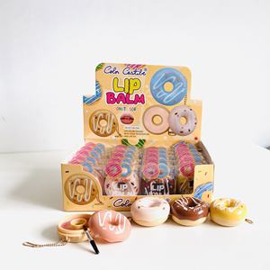 Donut modelo Cambio de <span class=keywords><strong>color</strong></span> mágico Bálsamo <span class=keywords><strong>labial</strong></span> Larga duración Nutritivo balsimo mágico Hidratante Brillo de labios <span class=keywords><strong>labial</strong></span> - Product Image 3