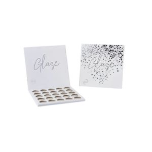 Custom Eco-Friendly Recyclable <b>Waterproof</b> Rigid Cosmetic Palettes Handle Rectangle Magnetic Closure Art Paper UV Four-Color - Product Image 1