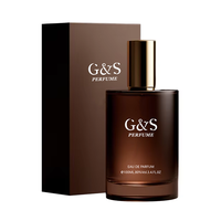 Botol Parfum Kaca Silinder Berkualitas Tinggi Eksklusif G&S dengan Pompa Semprot Kemasan Mewah yang Dapat Disesuaikan Desain Asli