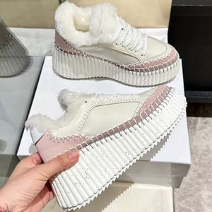 Zapatos de Moda para Mujer, Diseño de Lujo, Transpirables, con Cordones, Cálidos, para Otoño e Invierno - Product Image 5