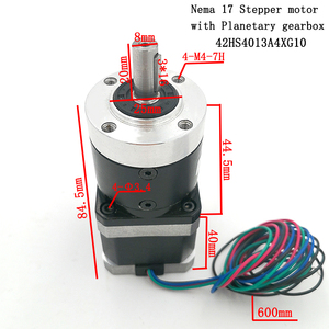Raio 10 Nema 17 Mikroschritt-Planetenschneider getriebener Schrittmotor mit Getriebe-Schneider für AGV AMR Dings <span class=keywords><strong>Nanotec</strong></span> - Product Image 2