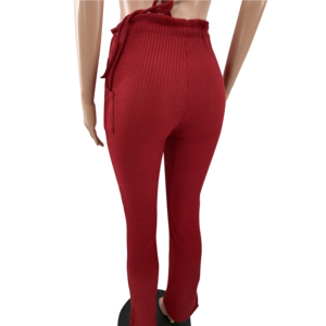 Của phụ nữ giản dị 3-mảnh thiết lập dệt kim Cardigan và quần dài bao gồm áo ngực và quần phù hợp với thiết kế - Product Image 5